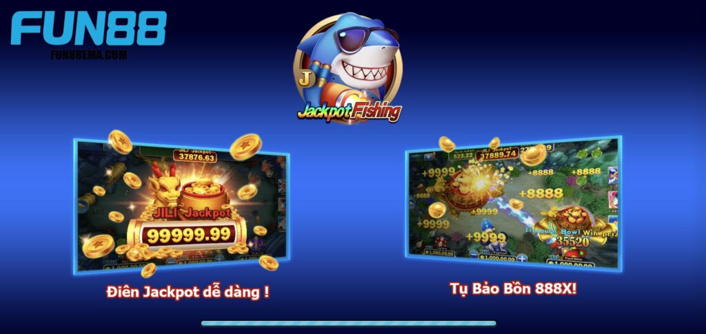 Bắn cá Jackpot hay còn có tên khác là Jackpot Fishing