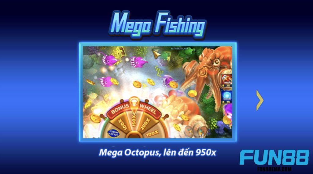 Bắn cá Mega còn được gọi với tên khác là Mega Fishing